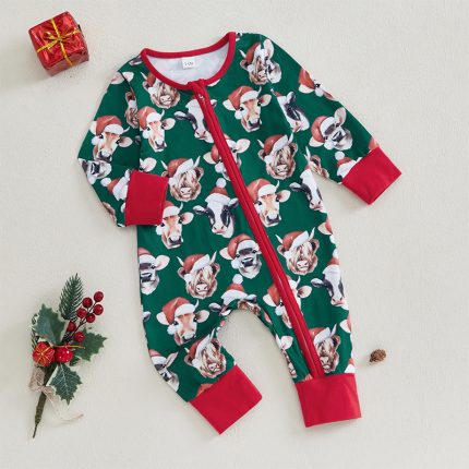 Wholesale Bamboo Viscose Baby Jumpsuit Pajamas by Weiwei: Custom Printed Newborn Sleepers, Soft Infant Rompers for ODM. Perfect for delicate skin!
