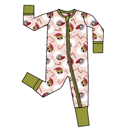 Stylish Pumpkin Bamboo Jumpsuit for Newborns - Wholesale & Custom Options by Weiwei; Long Sleeved, Zippered One-piece for Girls' Comfort & Fashion.