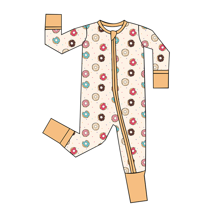 High-quality bamboo two-piece pajamas for kids & toddlers by Weiwei. Custom children's sleepwear sets. Perfect for newborns. Wholesale available.