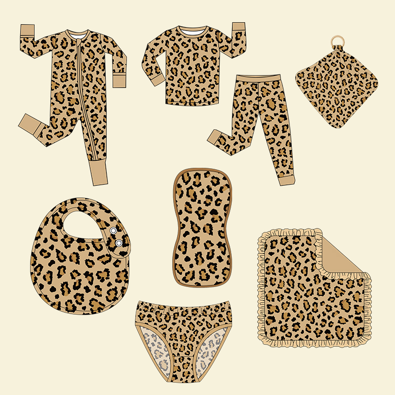 Custom boutique bamboo baby romper by Weiwei. High-quality zipper pajamas for newborns. Wholesale digital printing. Eco-friendly and soft.