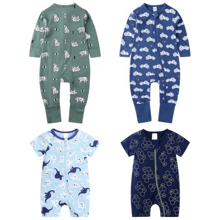 High Quality Long Sleeve Baby Pajamas Kids Wholesale Kids Pajamas Sleepwear Baby Casual Loungewear Bamboo Pajamas