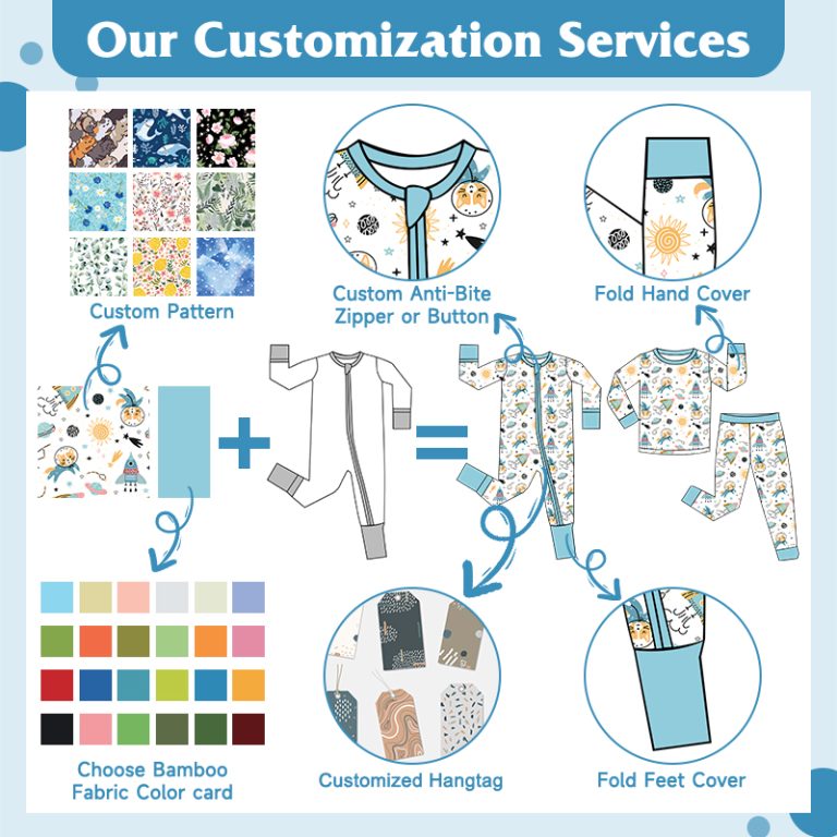 Cloth Pajamas Bamboo TUV Certified