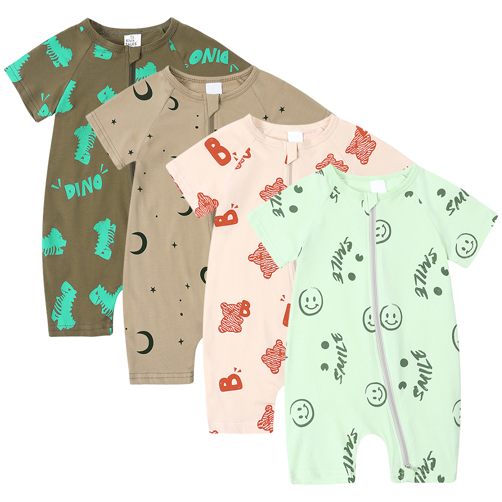 Eco-friendly infant baby rompers from a China factory, offering direct manufacturing for sustainable, high-quality apparel solutions.