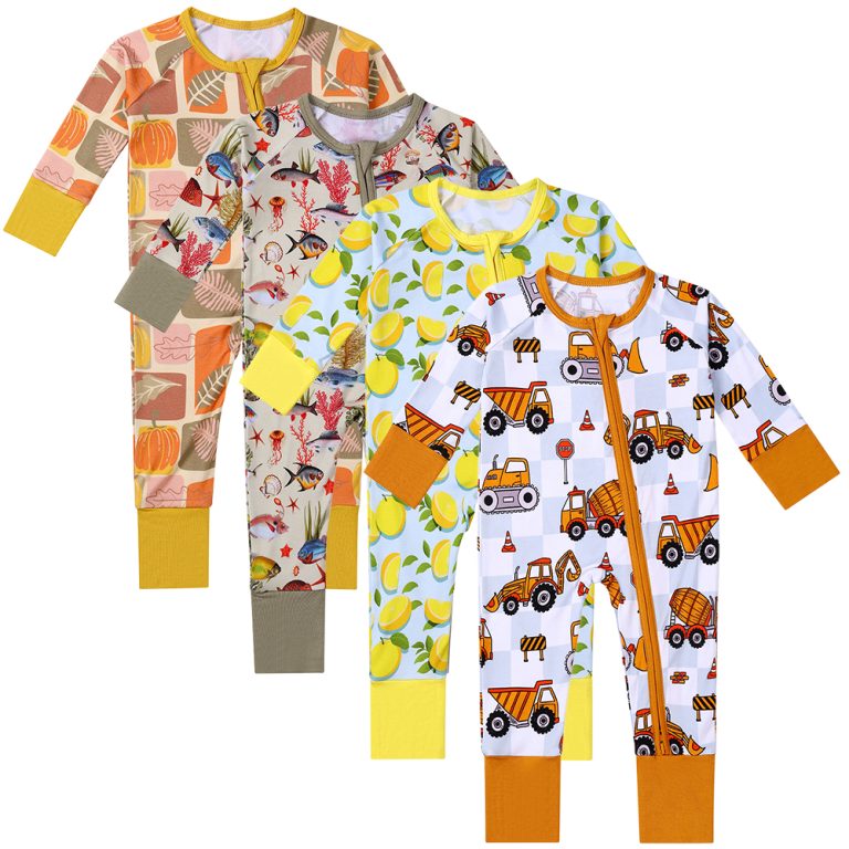 Top-Innovative Suppliers Walmart Audit little sleepers kids bamboo baby clothes checkered bamboo pajamas blank bamboo pajamas