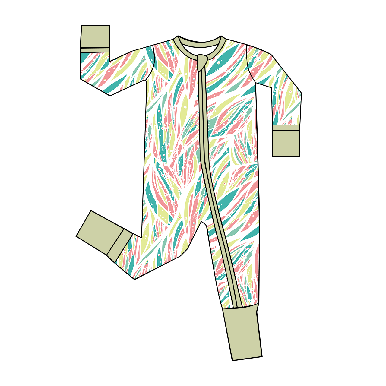 ASTM certified bamboo clothing available for pajamas wholesale, featuring unique bamboo ornament designs for eco-friendly business solutions.