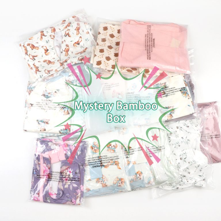 Wholesale custom newborn bamboo baby pajamas set by Weiwei in soft casual style, featuring comfortable, eco-friendly baby clothing options.