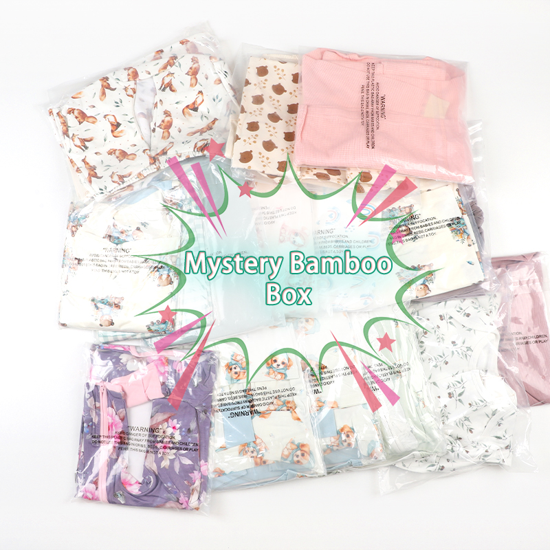 Wholesale custom newborn bamboo baby pajamas set by Weiwei in soft casual style, featuring comfortable, eco-friendly baby clothing options.