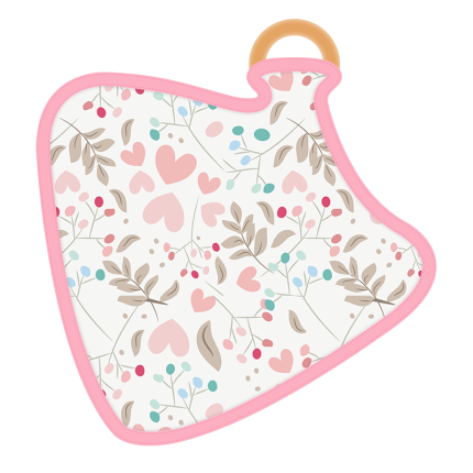 Colorful Printing Bamboo Lovey Baby Lovey Bamboo Bibs Security Baby Product Baby Bamboo Lovey