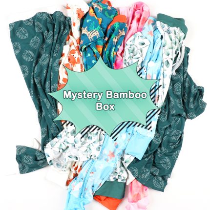Hot Sale Mystery Bamboo Pajama Wholesale Box Infants Toddler Bamboo Romper Pajamas for Baby Boys Girls Lucky Box Random Printing