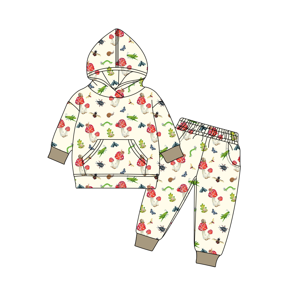Bulk order private label Winter baby Pajamas crafted for comfort and style, perfect for wholesale baby wear businesses.